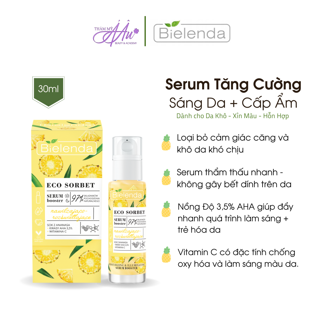 Serum Dứa Sáng Da - Set ECO