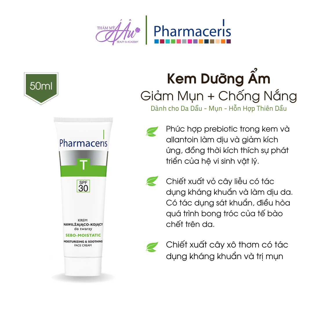 Kem Làm Dịu Chống Nắng SPF 30 cho da mụn