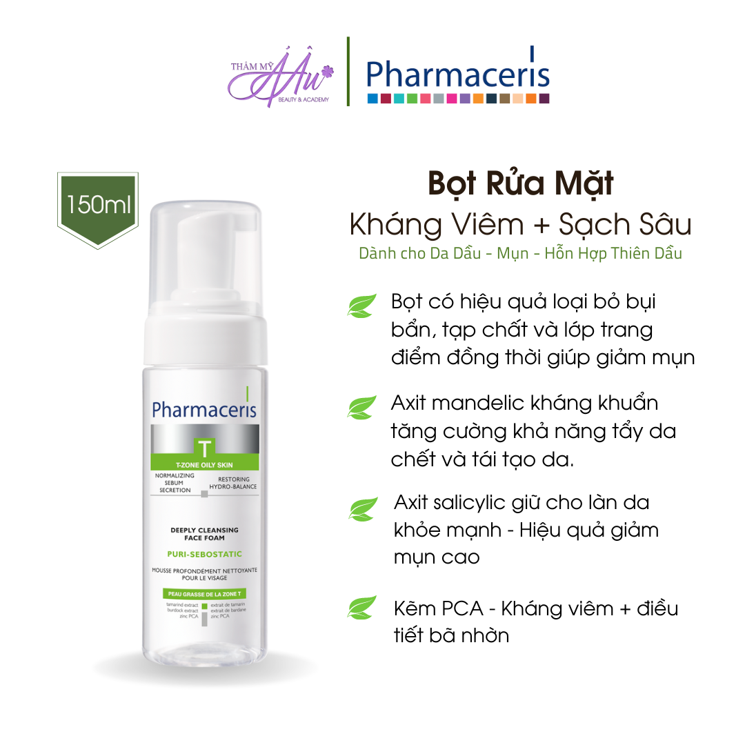 Bọt rửa mặt Kẽm PCA - Sạch Sâu