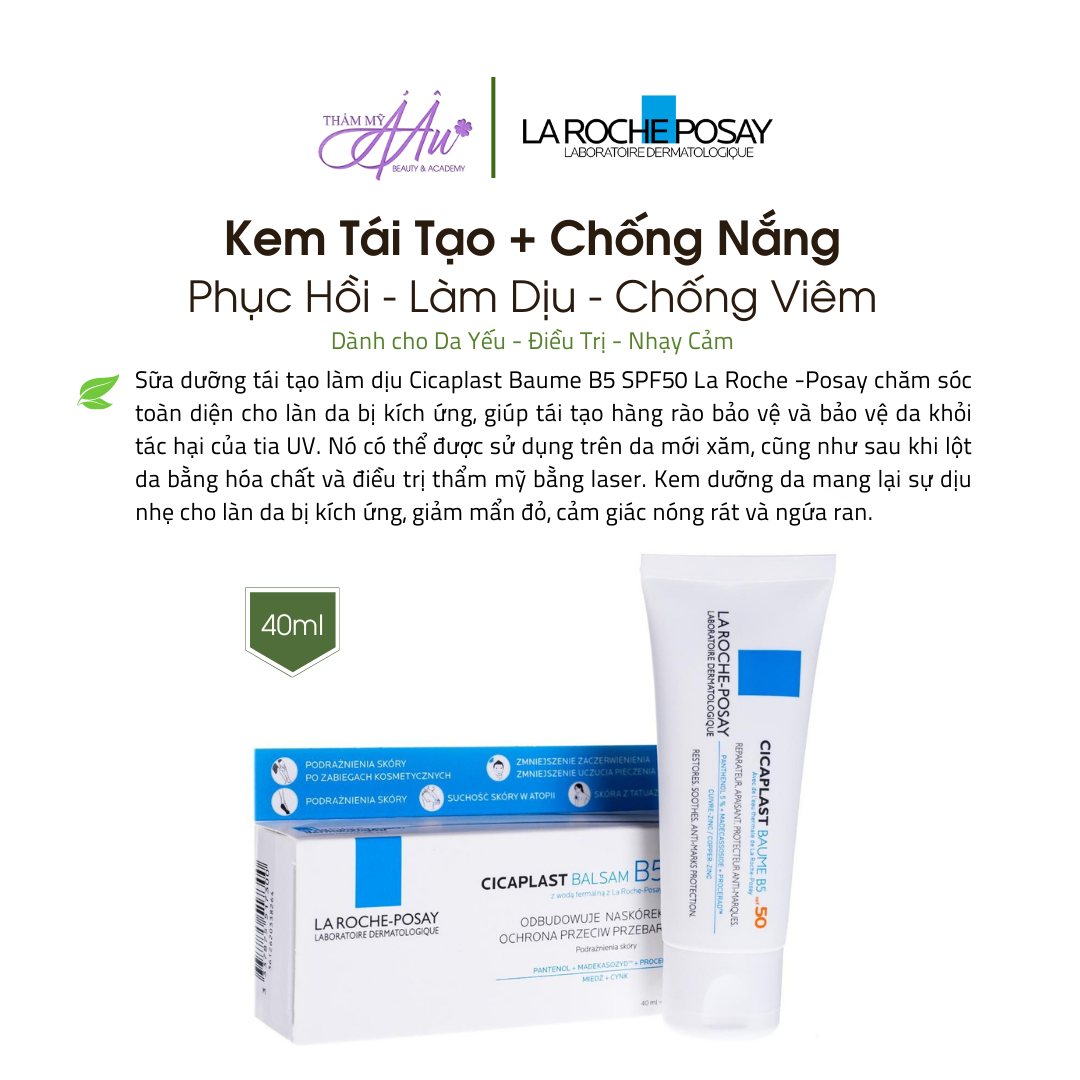 Kem Tái Tạo B5   Chống Nắng SPF 50   