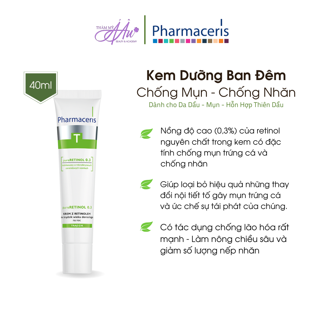 Kem Dưỡng Ban Đêm Chống Mụn - Chống Nhăn