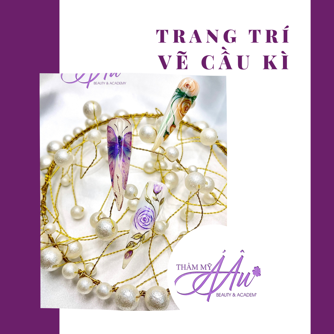 Trang Trí Vẽ - Hoa Cầu Kì